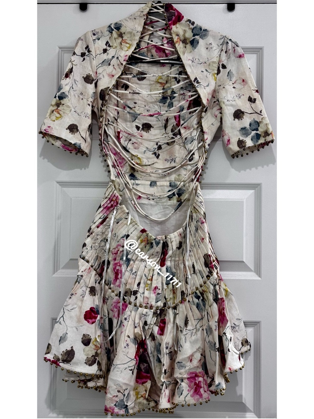 Zimmermann Mischief Rosette Dress in Floral - Picture 10 of 10